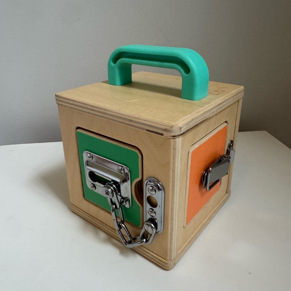 Lovevery Wooden Lock and Latch Activity Box (19-21 mo)